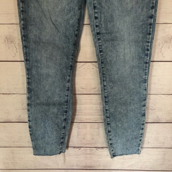Paige Verdugo Aloha Raw Hem Crop Skinny Jeans 26 - Picture 5 of 7